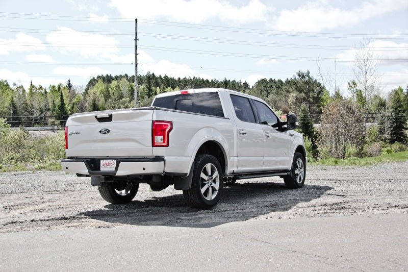 MBRP Catback MBRP 15-16 Ford F-150 2.7L/3.5L/5.0L 3in Cat Back Single Side Pre-Axle Dual Exit T304