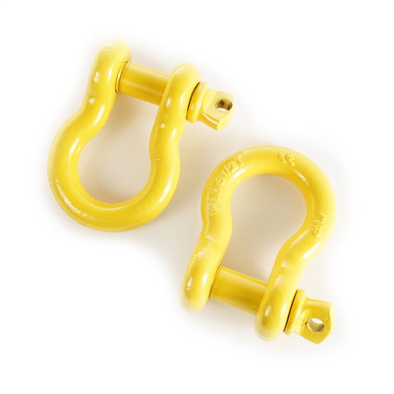 Rugged Ridge Shackle Kits Rugged Ridge Yellow 7/8in D-Rings