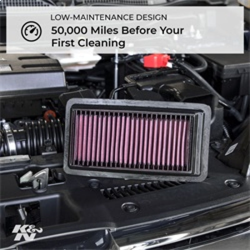K&N Engineering Air Filters - Drop In K&N 17-19 SUZUKI SWIFT V L4-1.4L F/I Drop In Air Filter