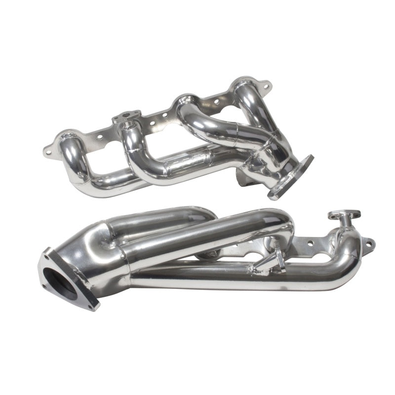 BBK Headers & Manifolds BBK 99-04 GM Truck SUV 4.8 5.3 Shorty Tuned Length Exhaust Headers - 1-3/4 Silver Ceramic