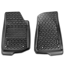 Load image into Gallery viewer, Rugged Ridge Floor Mats - Rubber Rugged Ridge Floor Liner Kit Black F/R 20-21 Jeep Gladiator (JT)