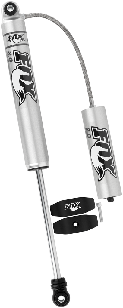 FOX Shocks and Struts Fox 2.0 Performance Series 10.1in. Smooth Body R/R Shock Aluminum / Std Travel / Eyelet Ends - Black
