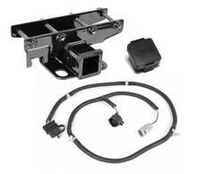 Load image into Gallery viewer, Rugged Ridge Hitch Accessories Rugged Ridge Receiver Hitch Kit Jeep Logo 07-18 Jeep Wrangler