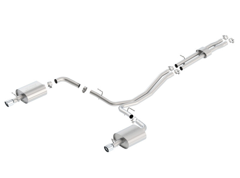 Borla Catback Borla 12-15 Ford Explorer 3.5L EcoBoost Dual Split Rear Ext SS S-Type CB Exht