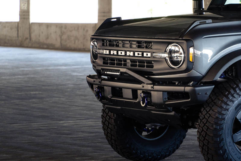 DV8 Offroad Bumpers - Steel DV8 Offroad 21-22 Ford Bronco Factory Modular Front Bumper Bull Bar
