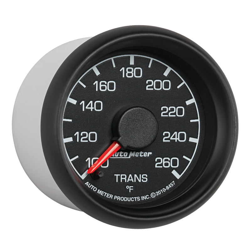 AutoMeter Gauges Autometer Factory Match Ford 52.4mm Full Sweep Electronic 100-260 Deg F Transmission Temp Gauge