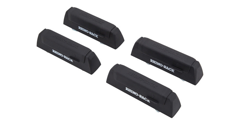 Rhino-Rack Roof Rack Rhino-Rack Quick Mount Leg Base & Cover w/Hardware - 4 pcs