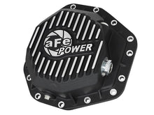 Load image into Gallery viewer, aFe Diff Covers aFe Power Pro Ser Rear Diff Cover Black w/Mach Fins 2017 Ford Diesel Trucks V8-6.7L(td) Dana M275-14