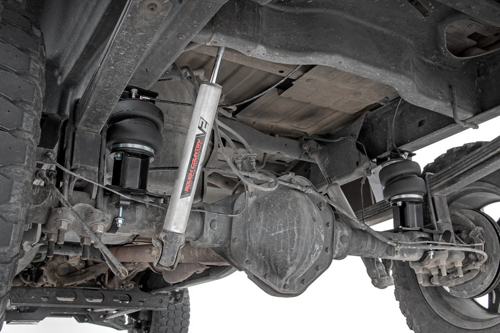 Rough Country Suspension Air Spring Air Spring Kit 0-6 Inch Lift without Onboard Air Comprsseor 01-10 Chevy/GMC 2500HD Rough Country - 10006