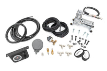 Load image into Gallery viewer, Rough Country Suspension Air Bag Compressor Onboard Air Bag Compressor Kit w/Gauge - 10100