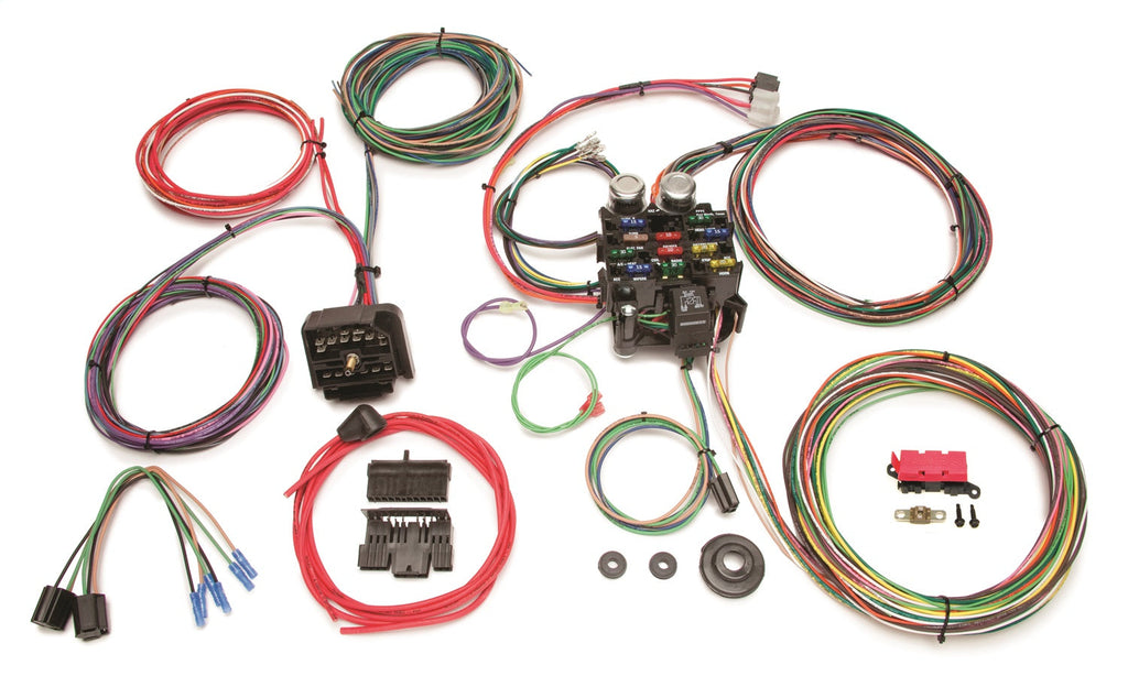 Painless Wiring Chassis Wiring Harness 22 Circuit Classic Customizable Harness