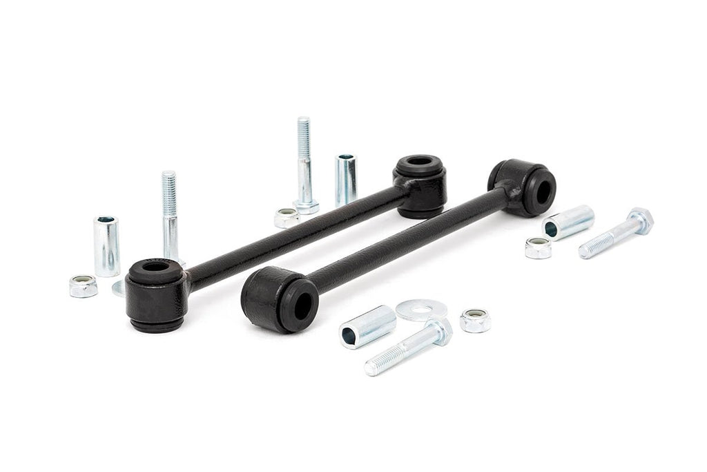 Rough Country Sway Bar Link Jeep Rear Sway Bar Links 4-6 Inch Lifts 97-06 Wrangler TJ Rough Country - 1015