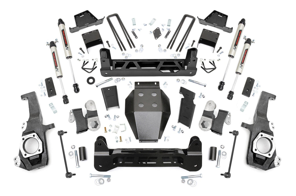 Rough Country Lift Kits 7.0 Inch GM NTD Suspension Lift Kit V2 (2020 2500HD) Rough Country - 10170
