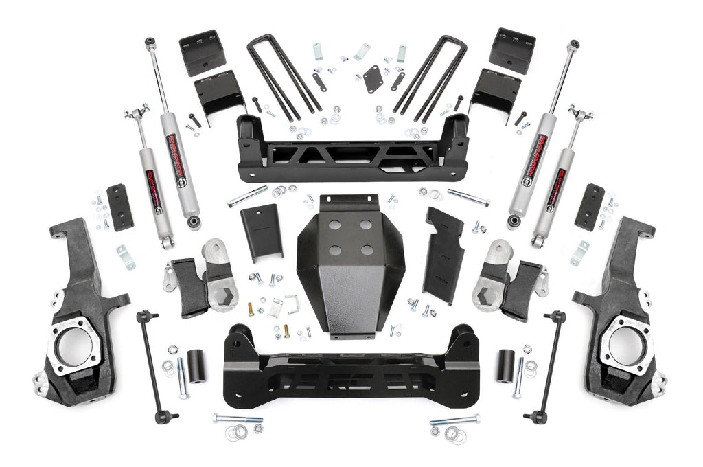 Rough Country Lift Kits 5.0 Inch GM NTD Suspension Lift Kit (2020 2500HD) Rough Country - 10230A