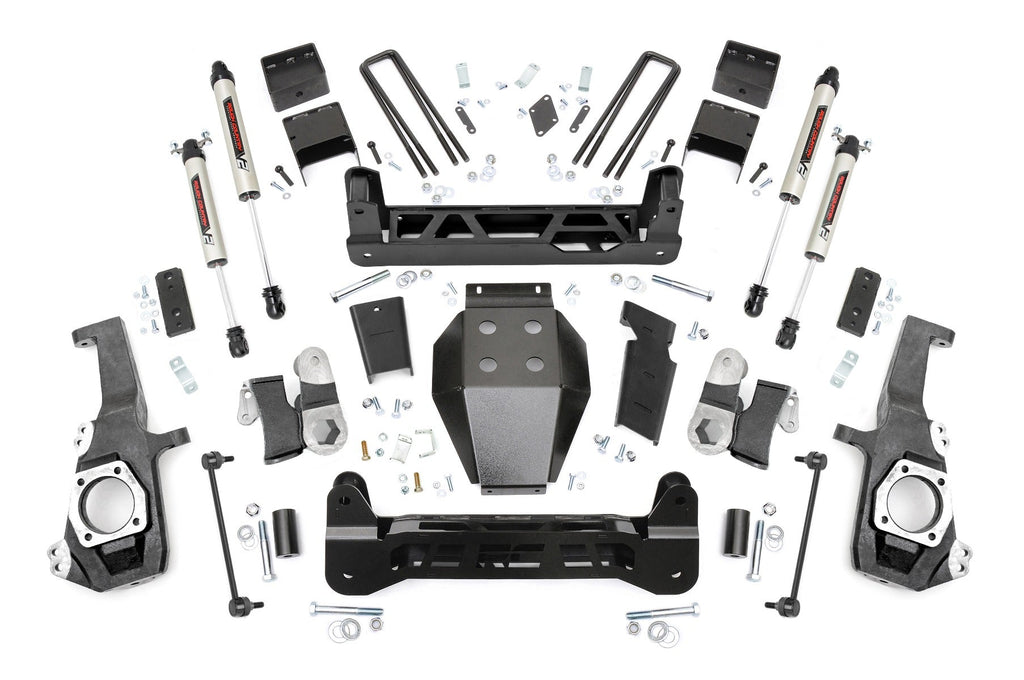 Rough Country Lift Kits 5.0 Inch GM NTD Suspension Lift Kit V2 (2020 2500HD) Rough Country - 10270