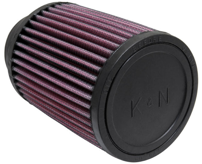 K&N Engineering Air Filters - Universal Fit K&N Filter Universal Rubber Filter 2 3/4 inch 10 Degree Flange 4 inch OD 5 inch Height