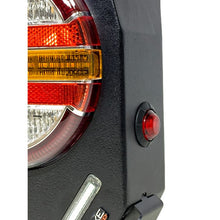 Load image into Gallery viewer, Quake LED Tail Light Metal Tek Jeep Wrangler JK Tail Light - QTE1041