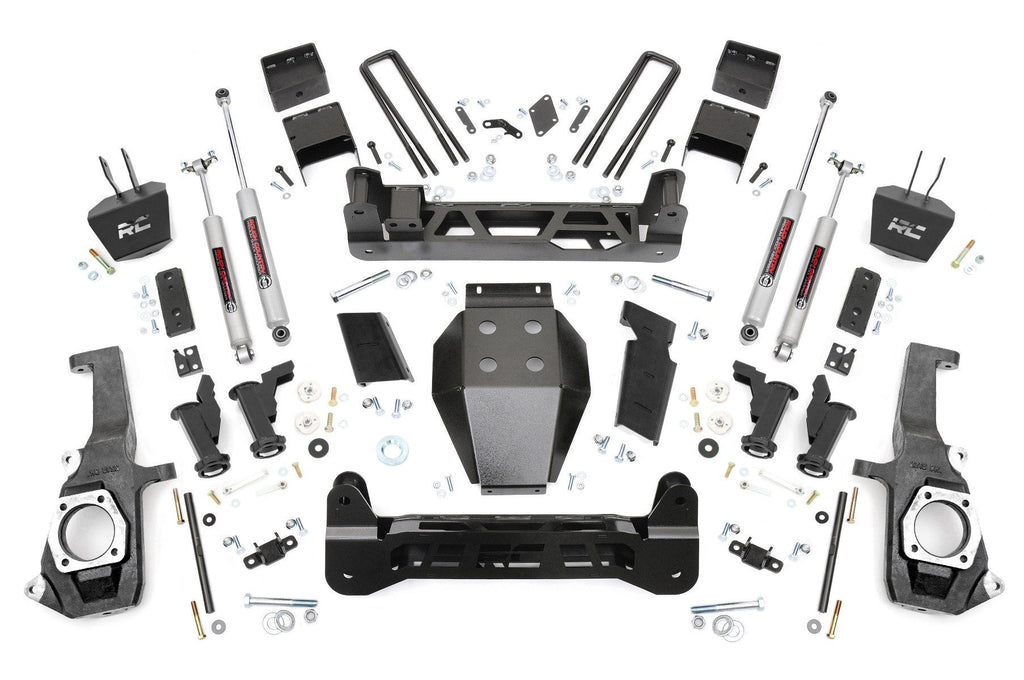 Rough Country Lift Kits 7.5 Inch GM Torsion Bar Drop Suspension Lift Kit (11-19 2500HD/3500HD) Rough Country - 10430