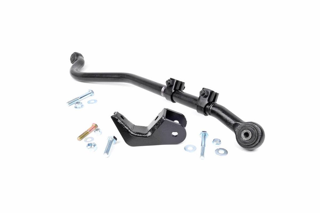Rough Country Track Bar Jeep TJ Front Forged Adjustable Track Bar 0-3.5in 97-06 Wrangler TJ Rough Country - 1044