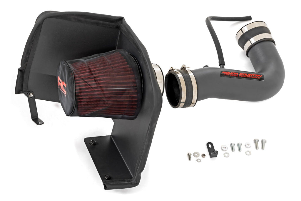 Rough Country Air Intake Systems 4.8L/5.3L/6.0L Cold Air Intake Kit Chevy Silverado 1500 (07-08) With Pre-Filter Bag Rough Country - 10475PF