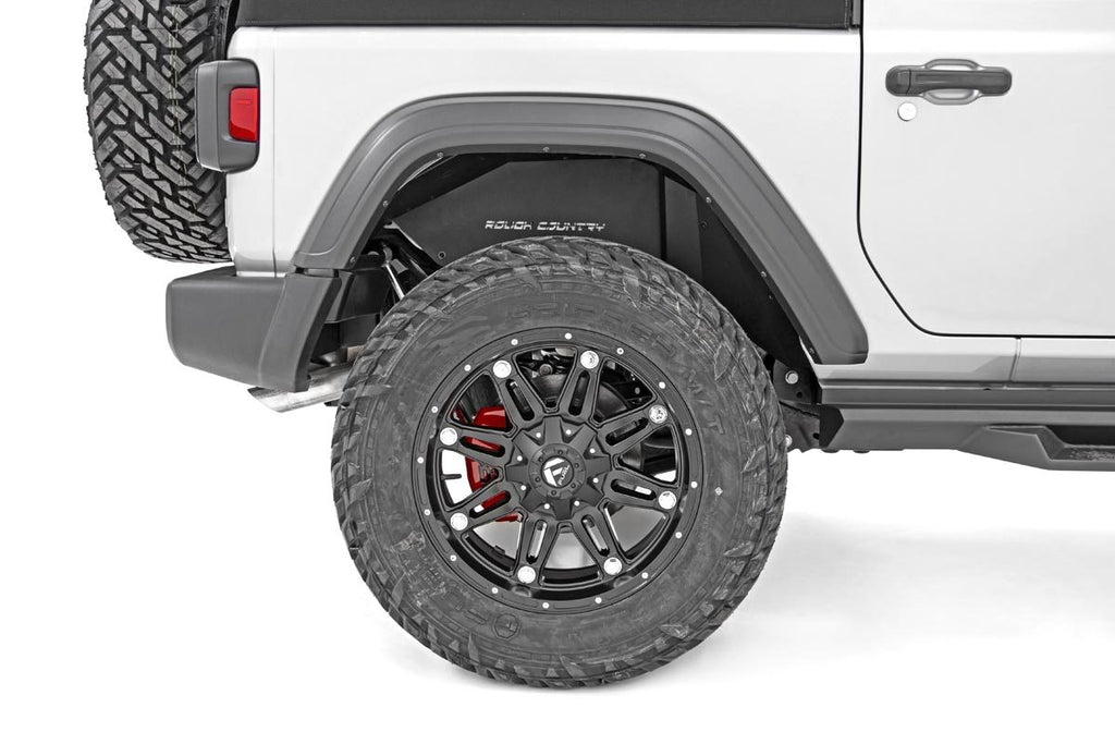 Rough Country Inner Fender Kit Jeep Rear Inner Fenders 18-20 Wrangler JL Rough Country - 10498A