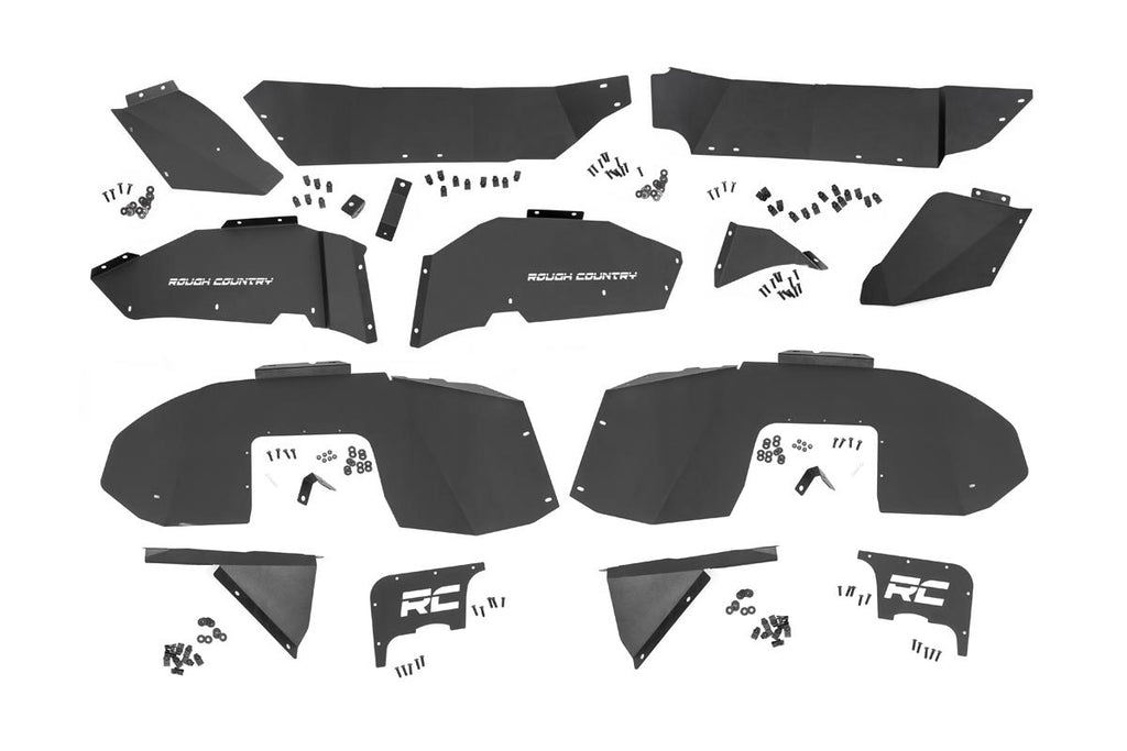 Rough Country Inner Fender Kit Jeep Front & Rear Inner Fenders Set 18-20 Wrangler JL Rough Country - 10499