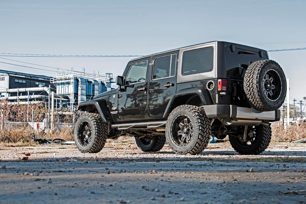 Rough Country Spare Tire Spacer Jeep Spare Tire Spacer Up to a 33 Inch Spare Tire Wrangler TJ/YJ/JK Rough Country - 1053