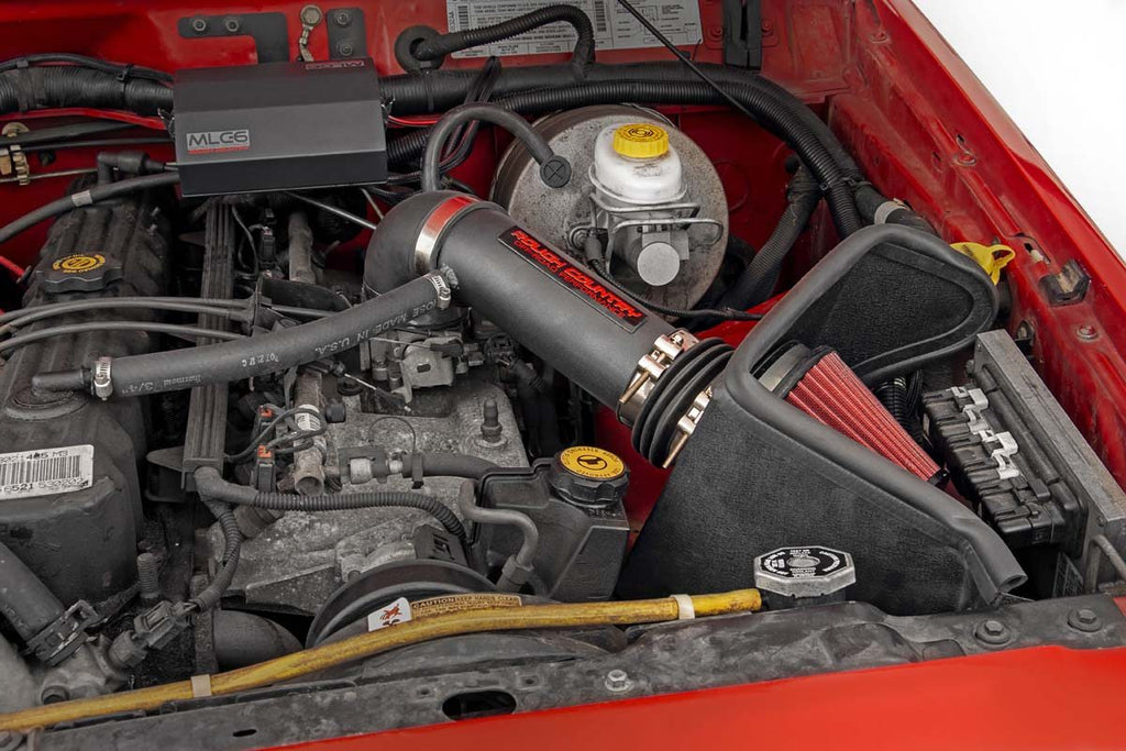 Rough Country Air Intake Systems Cold Air Intake w/Pre-Filter Bag (91-01 Jeep XJ 4.0L) Rough Country - 10552PF
