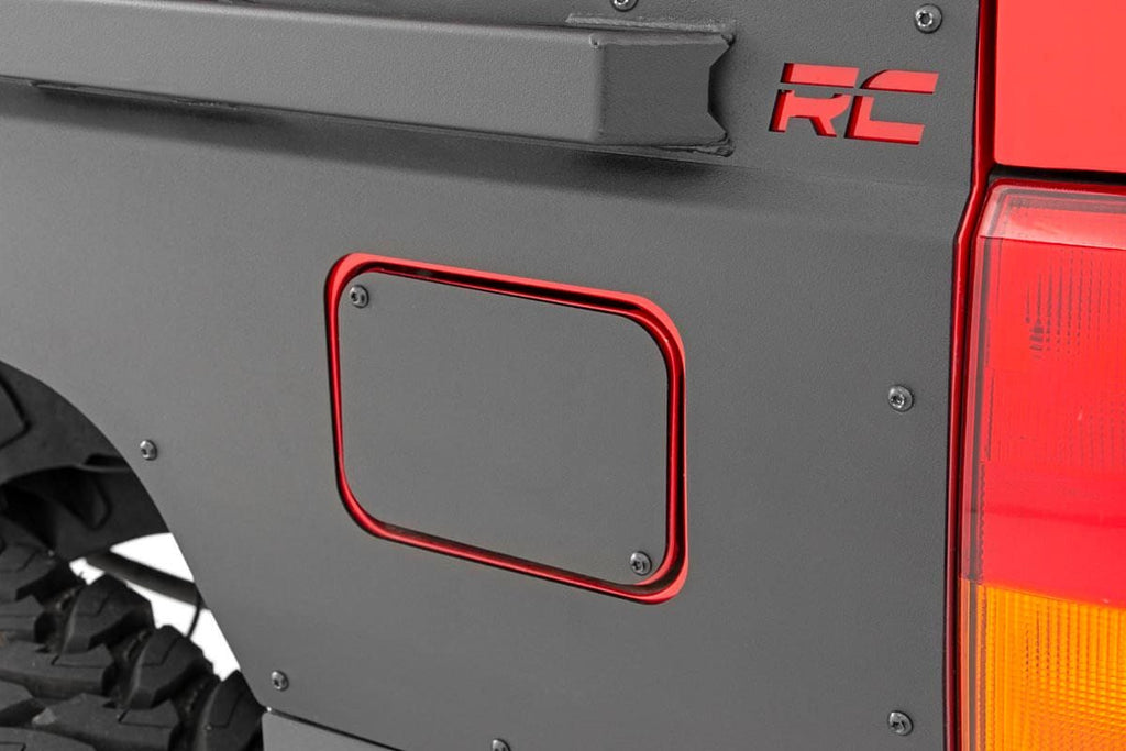 Rough Country Quarter Panel Armor Jeep Rear Upper and Lower Quarter Panel Armor 84-96 Cherokee XJ Rough Country - 10578