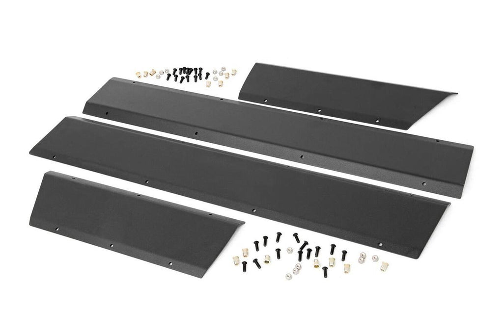Rough Country Door Kick Panel Jeep Lower Door Armor 97-01 Cherokee XJ Rough Country - 10582