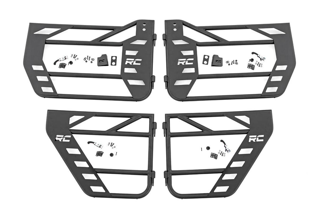 Rough Country Tube Doors Jeep Front & Rear Steel Tube Doors 07-18 Wrangler JK Rough Country - 10588