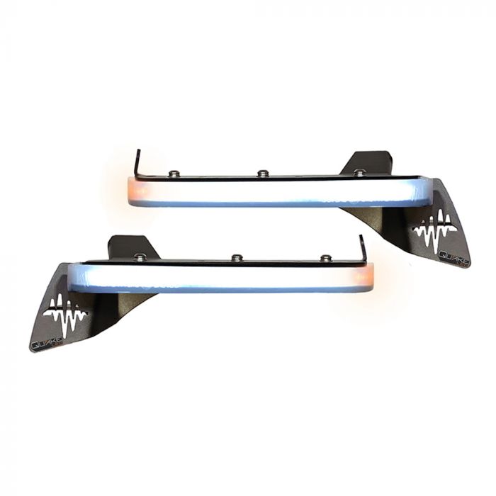 Quake LED Turn Signal Light Jeep JL/JT Sport Slim DRL Fender Chop Kit w/Sequential Turns and Side Markers - QTE1058