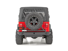 Load image into Gallery viewer, Rough Country Rear Bumpers Jeep Classic Full Width Rear Bumper w/Tire Carrier 87-06 Wrangler YJ/TJ Rough Country - 10592A