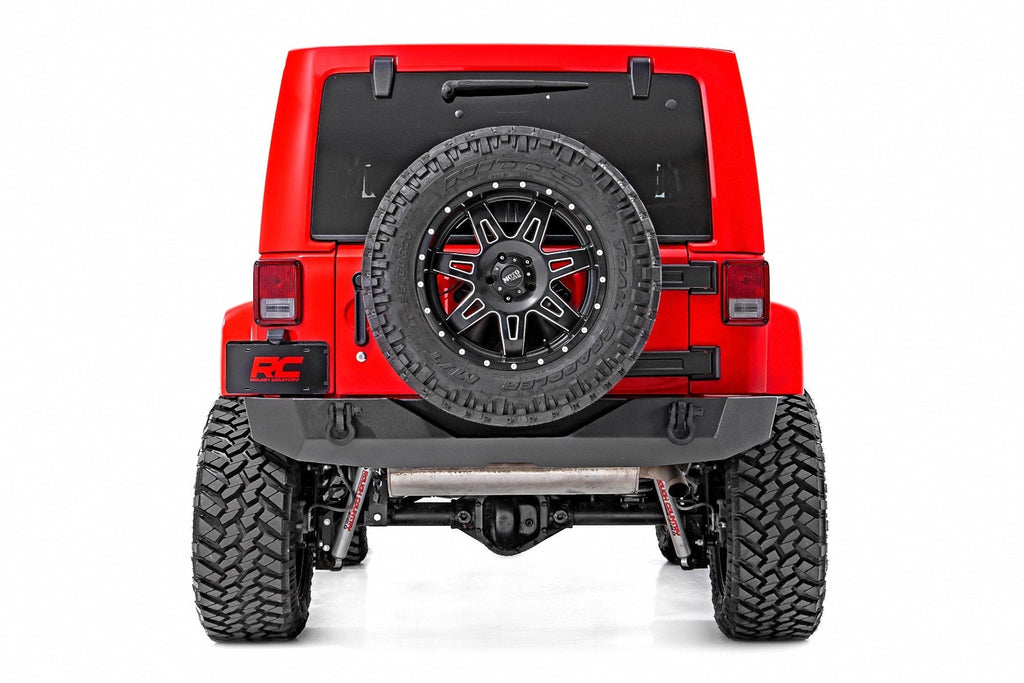 Rough Country Rear Bumpers Rear Bumper Full Width 07-18 Jeep Wrangler JK Rough Country - 10593A