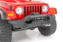 Load image into Gallery viewer, Rough Country Front Bumpers Jeep Full Width Front LED Winch Bumper 87-06 Wrangler YJ/TJ Rough Country - 10595