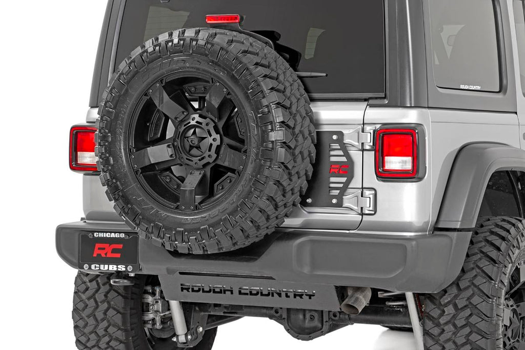 Rough Country Tailgate Armor Jeep Tailgate Reinforcement Kit 18-20 Wrangler JL Rough Country - 10603