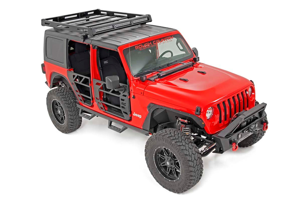 Rough Country Roof Rack Jeep Roof Rack System 18-20 Wrangler JL Rough Country - 10612