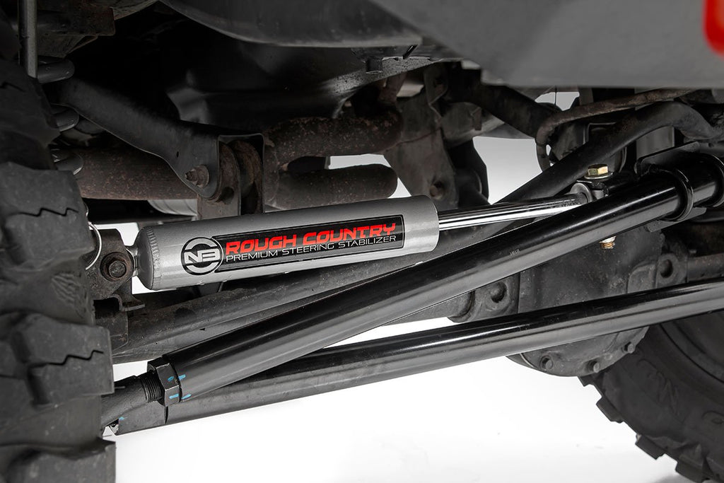 Rough Country HD Steering Jeep HD Steering Upgrade Kit w/Steering Stabilizer TJ, XJ, MJ, ZJ Rough Country - 10613