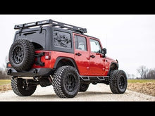 Load image into Gallery viewer, Rough Country Roof Rack Jeep Roof Rack System w/Black-Series LED Lights 07-18 Wrangler JK Rough Country - 10615