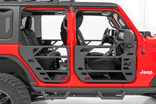 Load image into Gallery viewer, Rough Country Tube Doors Rear Tubular Doors 20-22 Jeep Gladiator JT/18-22 Wrangler JL Rough Country - 10618