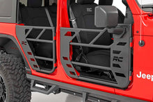Load image into Gallery viewer, Rough Country Tube Doors Rear Tubular Doors 20-22 Jeep Gladiator JT/18-22 Wrangler JL Rough Country - 10618
