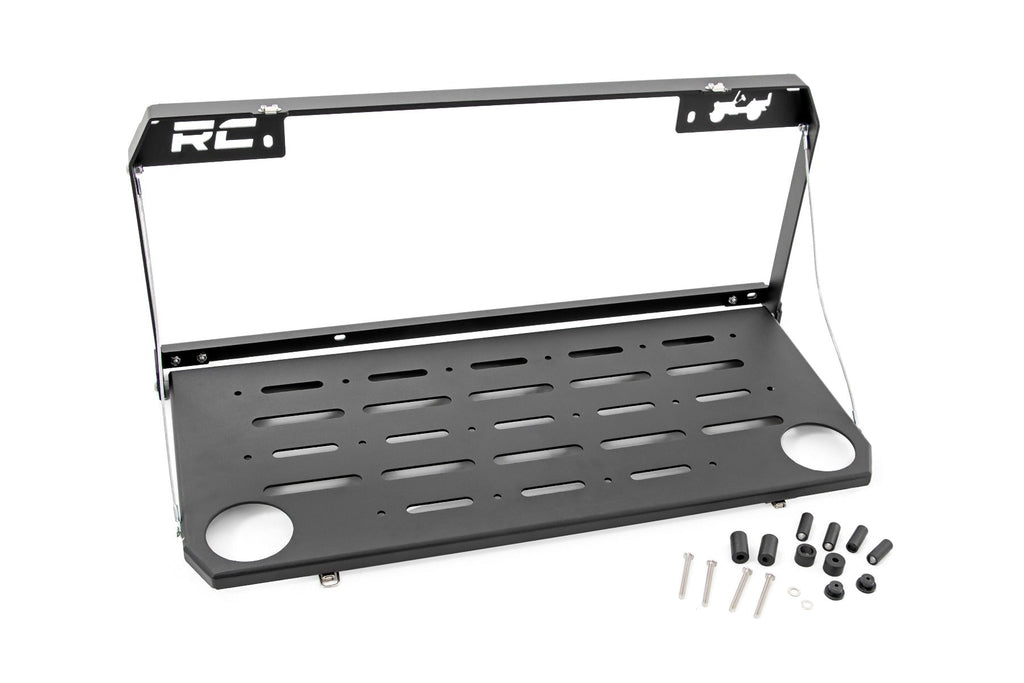 Rough Country Tailgate Table Jeep Folding Tailgate Table 18-20 Wrangler JL / JLU Rough Country - 10625