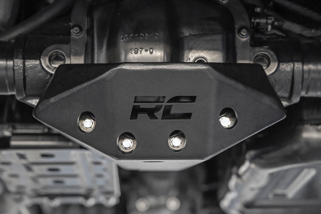 Rough Country Differential Cover Skid Plates M220 Diff Skid 18-21 Jeep Wrangler JL Rubicon 4WD Rough Country - 10628