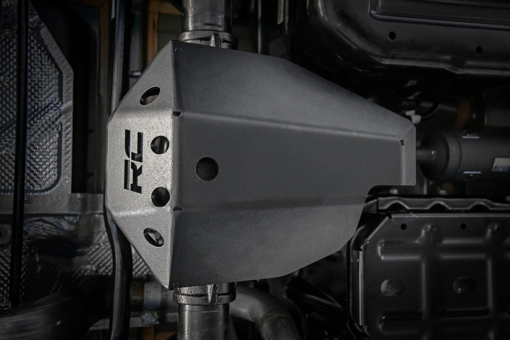 Rough Country Differential Cover Skid Plates M220 Diff Skid 18-21 Jeep Wrangler JL Rubicon 4WD Rough Country - 10628