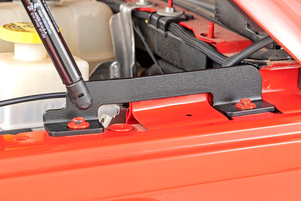 Rough Country Hydraulic Hood Assist Hydraulic Hood Assist 20-22 Jeep Gladiator JT/18-22 Wrangler JL Rough Country - 10629