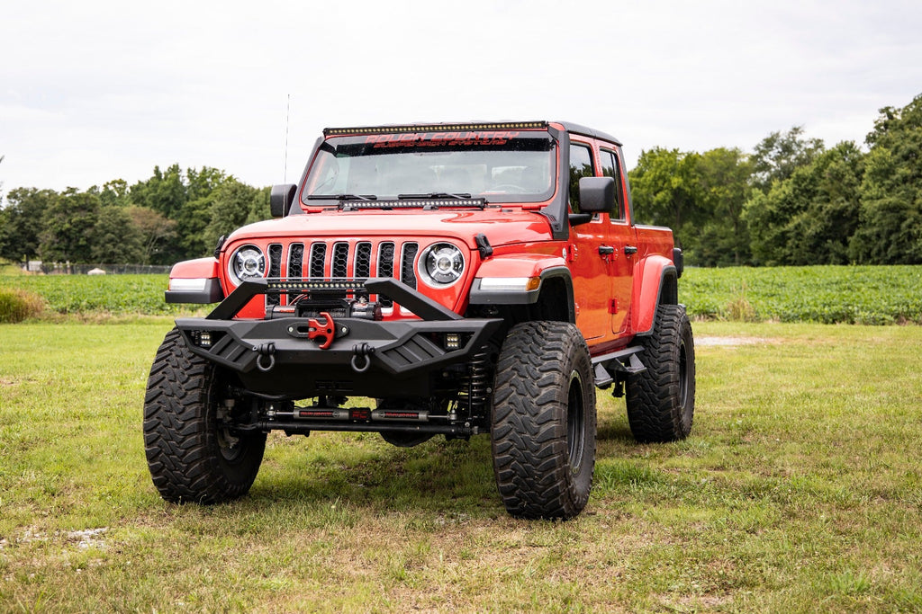 Rough Country Front Bumpers Jeep Full Width Off-Road Front Bumper For JK,JL, Gladiator JT Rough Country - 10645A