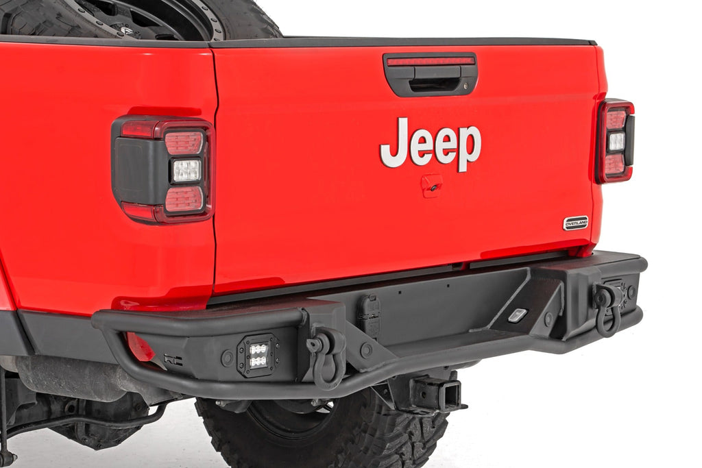 Rough Country Rear Bumpers Rear Bumper Tubular 20-22 Jeep Gladiator JT 4WD Rough Country - 10650