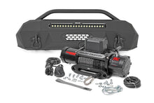 Load image into Gallery viewer, Rough Country Front Bumpers Front Bumper Hybrid with 9500-Lb Pro Series Winch and 20 Inch LED Light Bar 16-22 Toyota Tacoma 4WD Rough Country - 10720