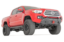 Load image into Gallery viewer, Rough Country Front Bumpers Front Bumper Hybrid with 12000-Lb Pro Series Winch and 20 LED Light Bar 16-22 Toyota Tacoma 4WD Rough Country - 10721