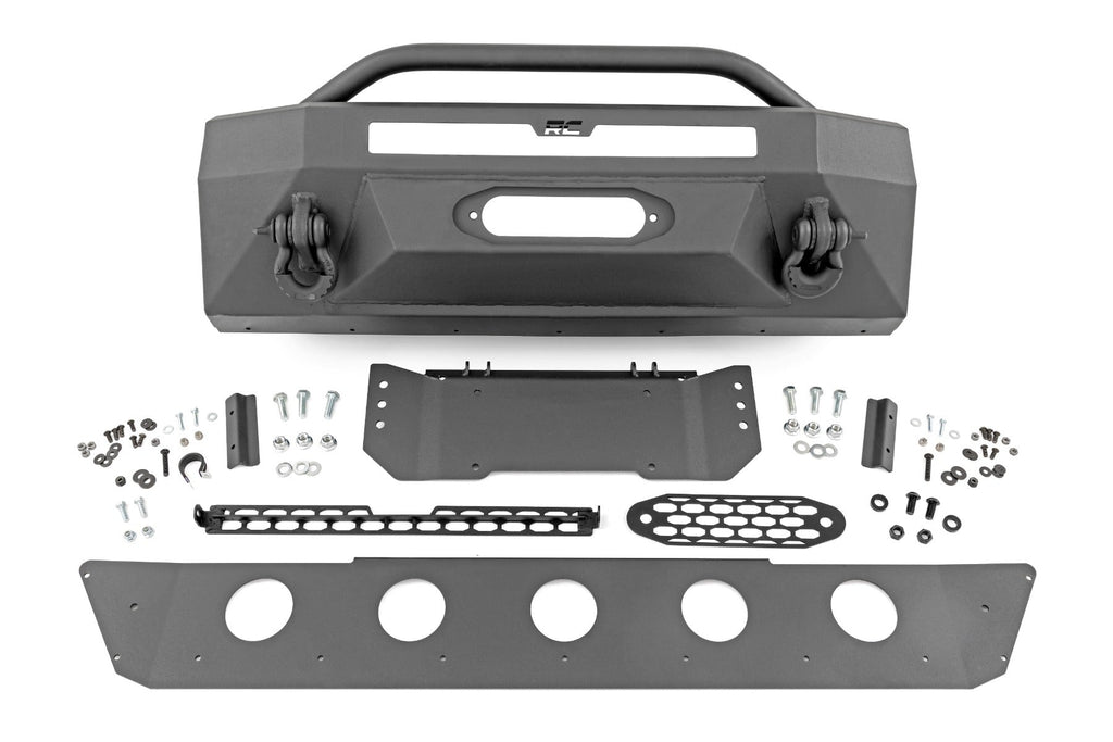 Rough Country Front Bumpers Front Bumper Hybrid 14-22 Toyota 4Runner 2WD/4WD Rough Country - 10743A